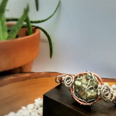 Pyrite bracelet