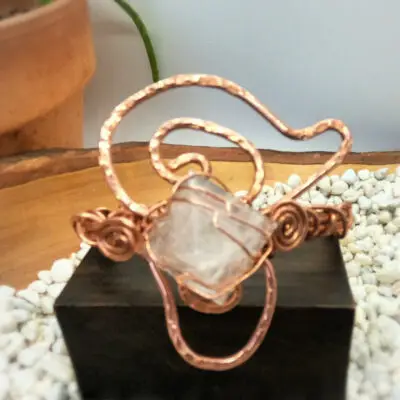 Copper Pyramid Africa Bracelet