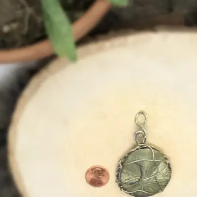 Solar Pyrite Pendant