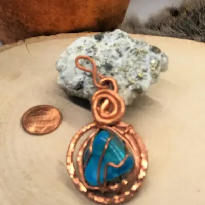 Aqua Aura Pendant