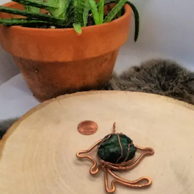 Chrysocolla Pendant