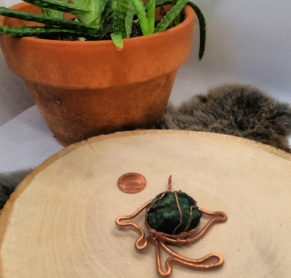 Chrysocolla Pendant