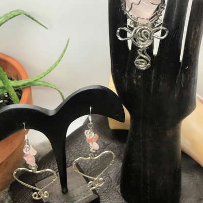 rose quartz love set