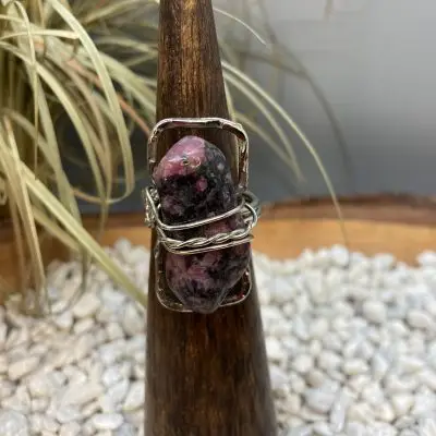 Rhodonite Ring