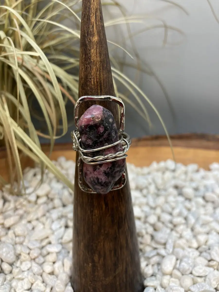 Rhodonite Ring
