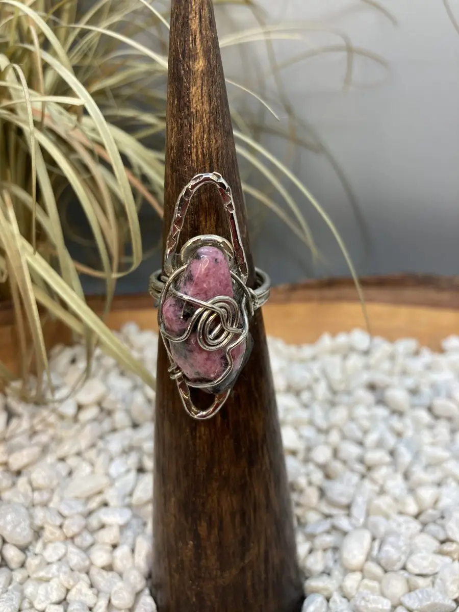 Rhodonite Ring