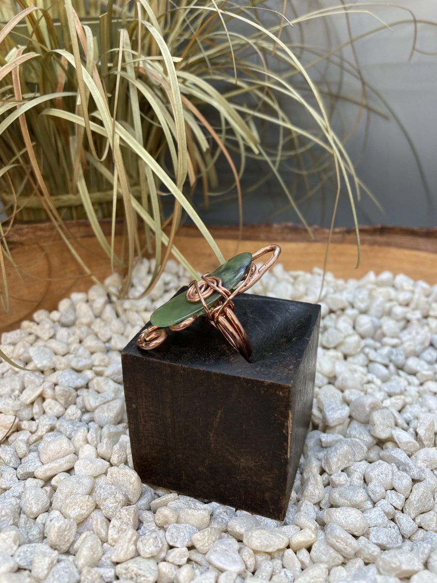 Copper Jade Ring Aboriginal Bling Blam