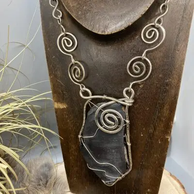 Black Obsidian Necklace
