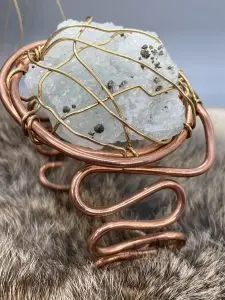 Fluorite Pyrite Bracelet