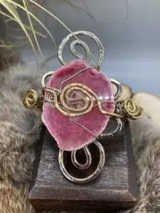 Pink Agate Bracelet