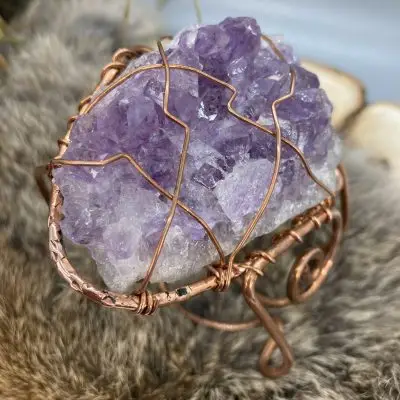 Amethyst Geode Bracelet