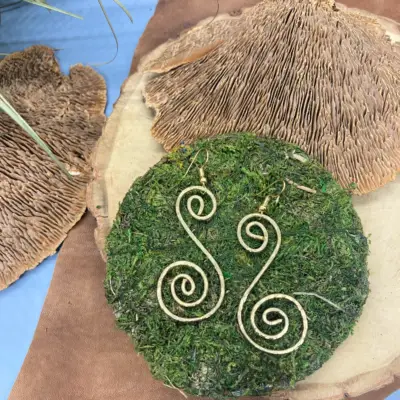 Brass Earrings