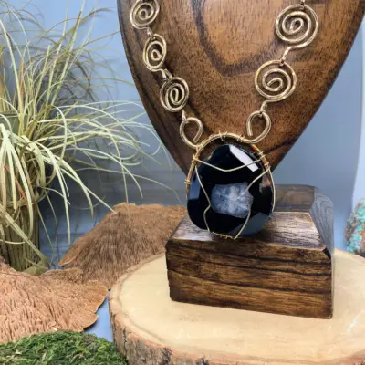 onyx necklace