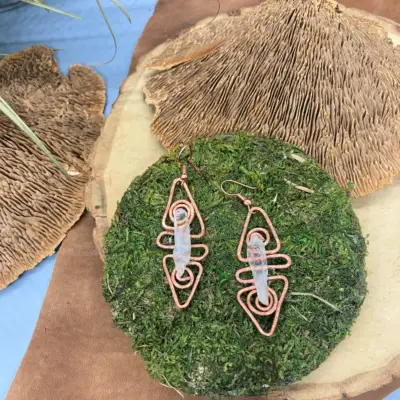 Quartz Earrings