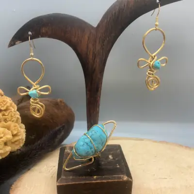 Blue Magnesite Jewelry