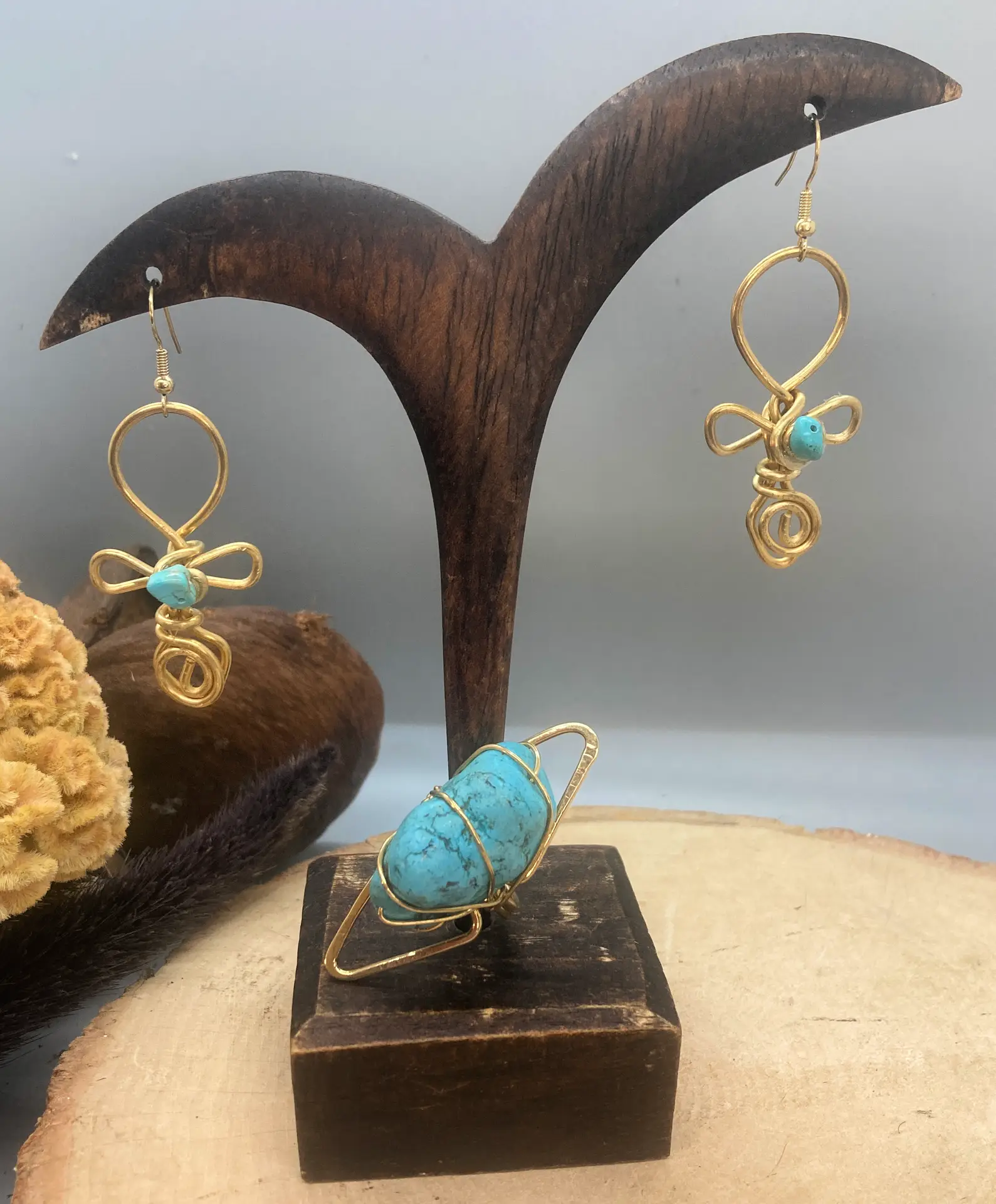 Blue Magnesite Jewelry