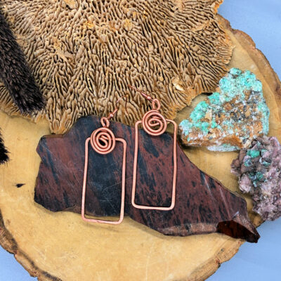 Earrings Rectangle